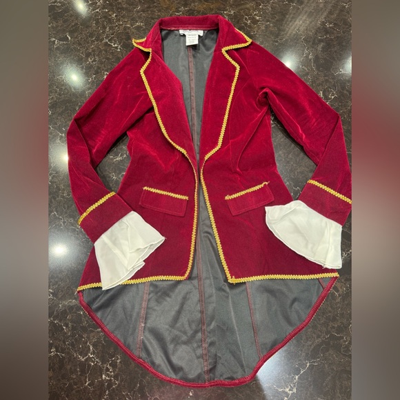 Kids Pirate Costume with Gold Trim - Picture 8 of 11